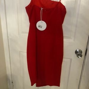 MIDI dress, slim fitting